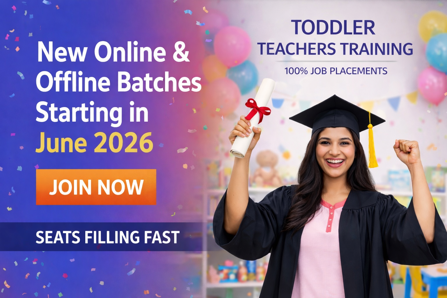 ECCEd Graduate Student — Toddler Teachers Training